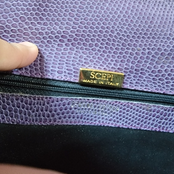 Antonio Scepi Made in Italy Leather Shoulder Bag/ Clutch - Picture 7 of 7